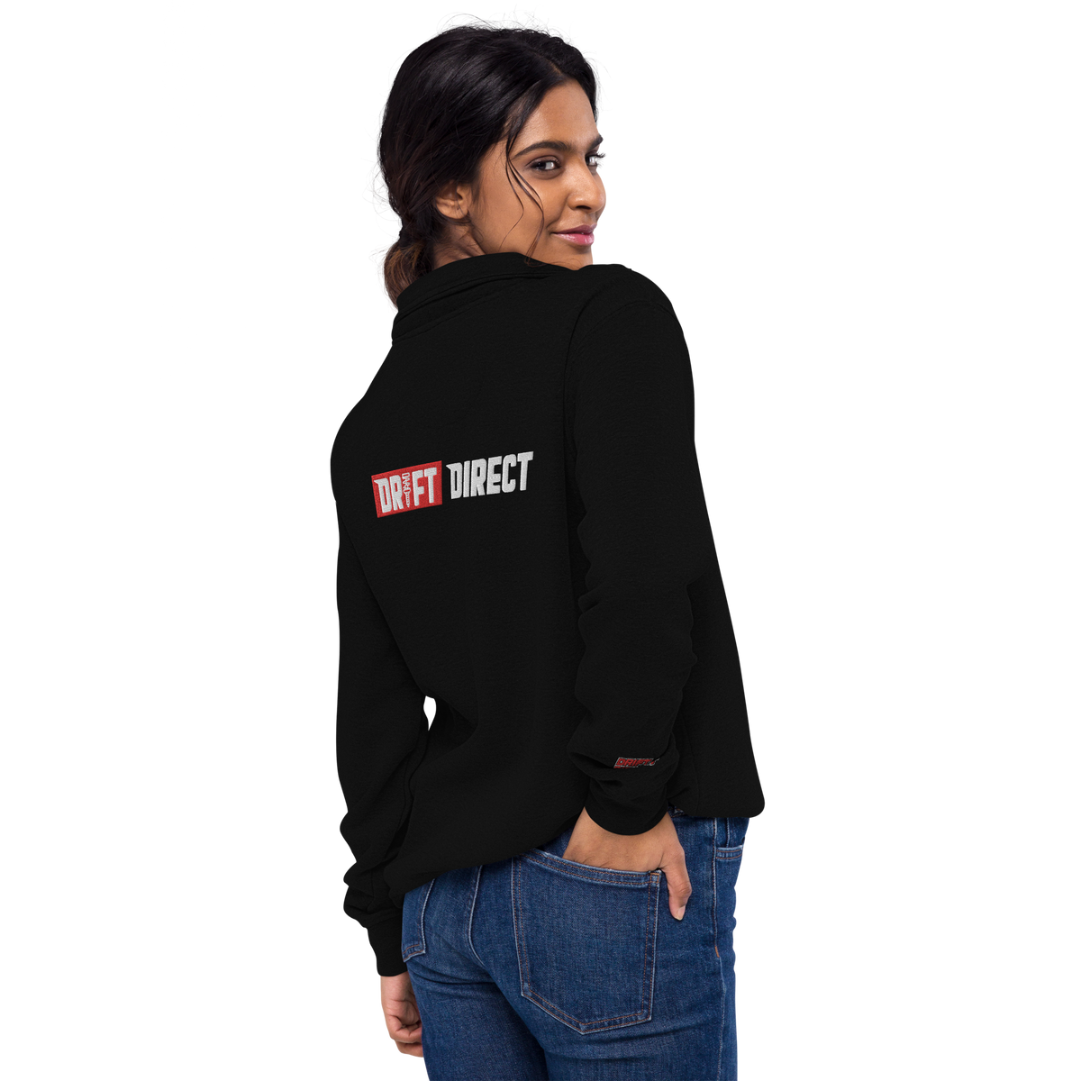 Drift Direct Signature Logo Fleece Pull Over (Embroidery)