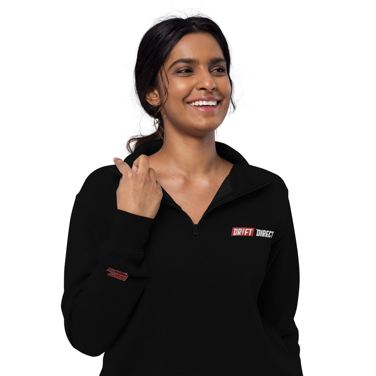 Drift Direct Signature Logo Fleece Pull Over (Embroidery)