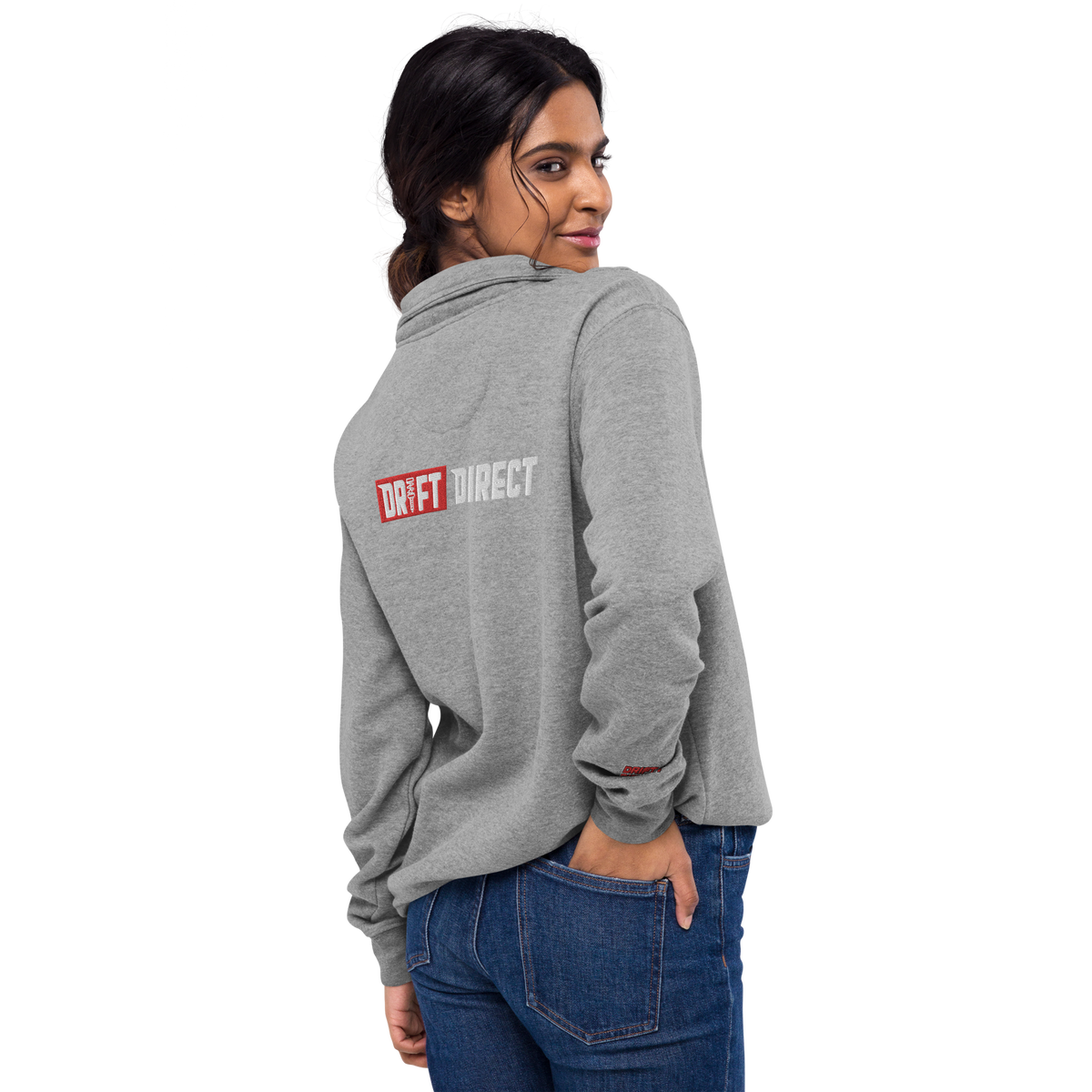 Drift Direct Signature Logo Fleece Pull Over (Embroidery)