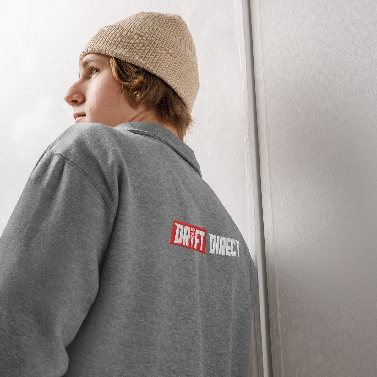 Drift Direct Signature Logo Fleece Pull Over (Embroidery)