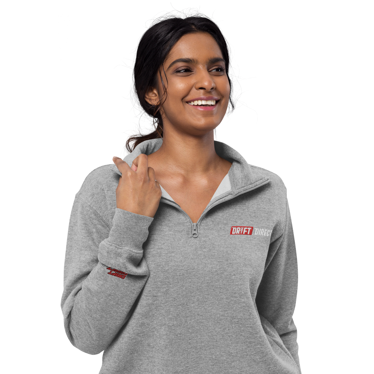 Drift Direct Signature Logo Fleece Pull Over (Embroidery)