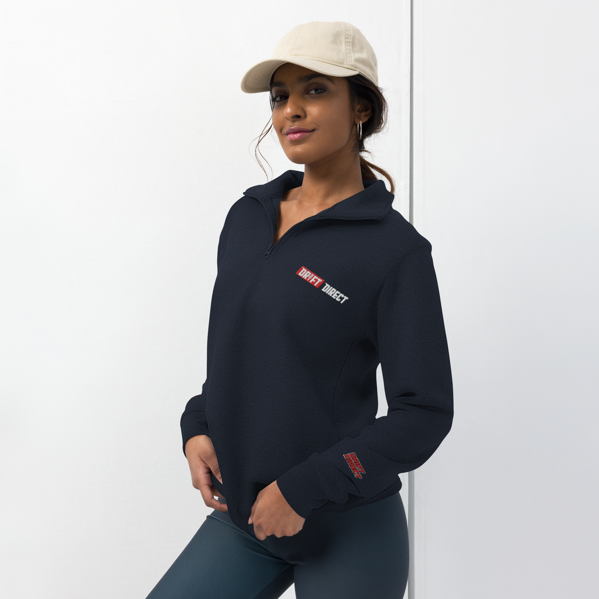 Drift Direct Signature Logo Fleece Pull Over (Embroidery)