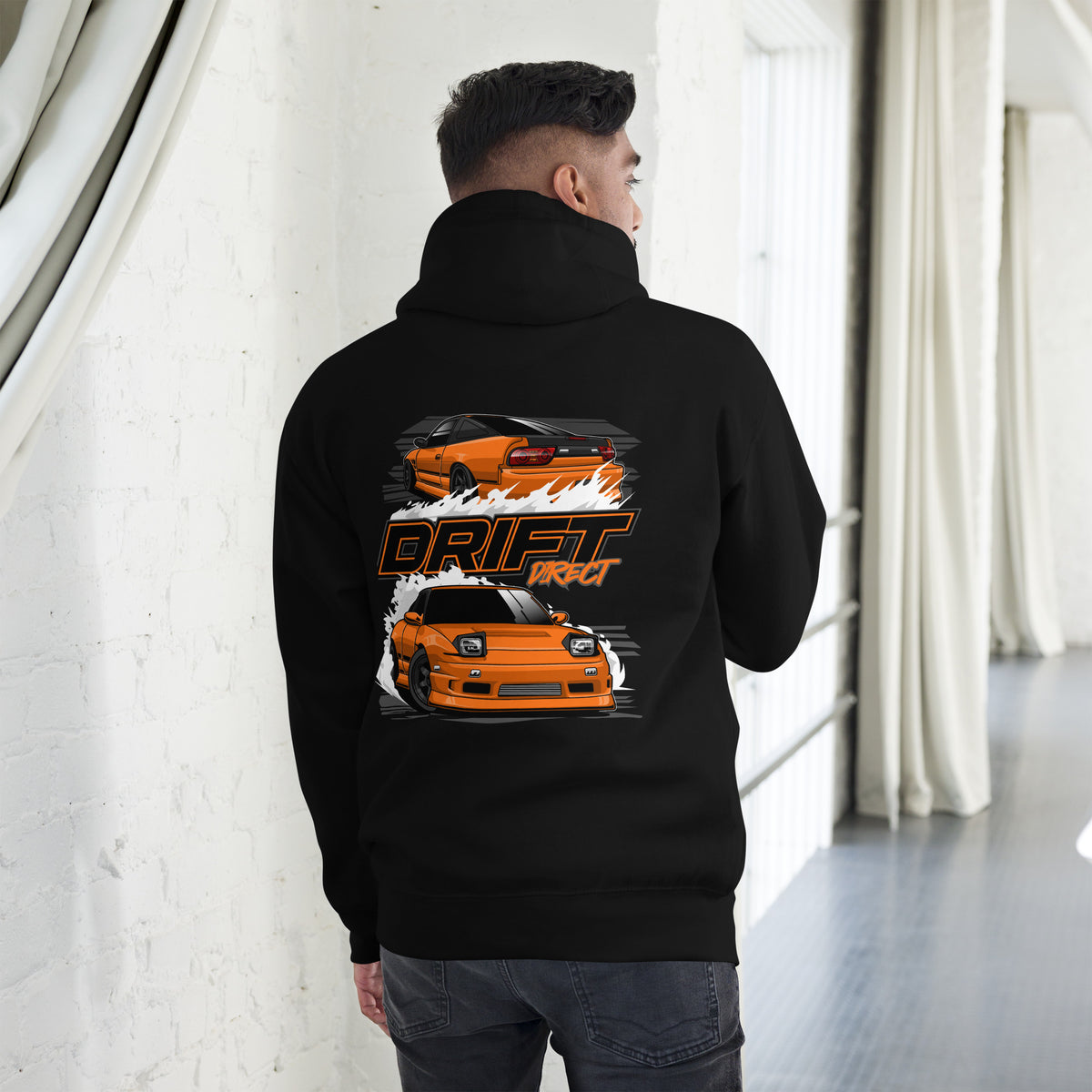 Drift Direct Orange Track Coupe (Hoodie)
