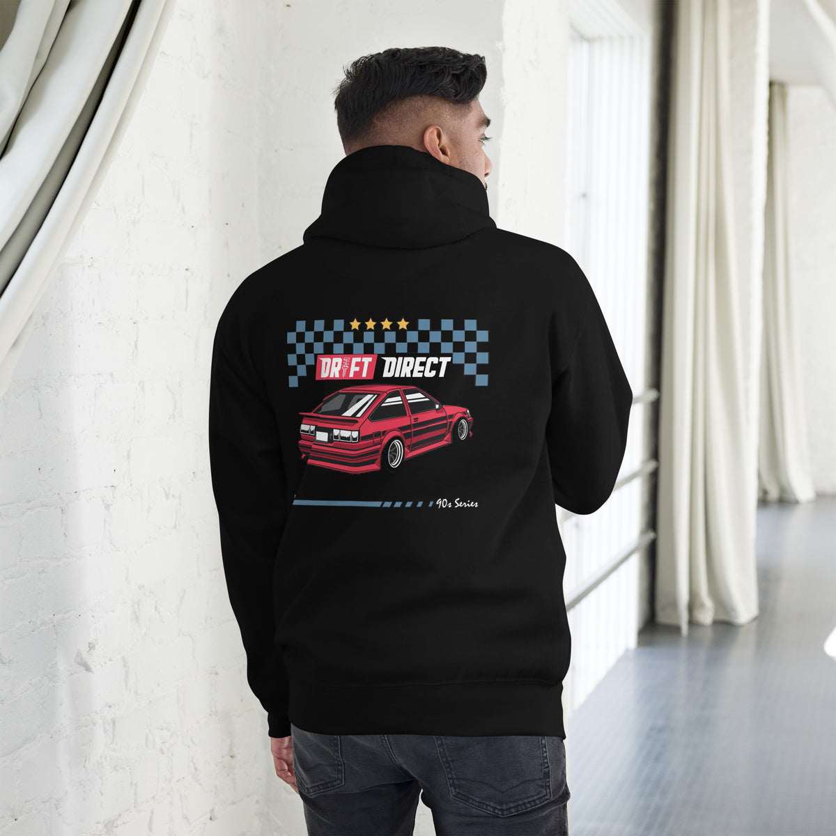 Drift Direct Red AE86 (Hoodie)